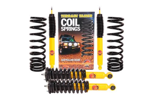 Susp. Kit Inc Front Strut Assemblies Rear Springs & Shocks Fit For Mu-x UCS40 - Terrain Tamer SK113A