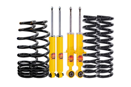Susp.kit Inc Shocks & Coil Springs Fit For Everest UA2 & Ford Everest Ua - Terrain Tamer SK116