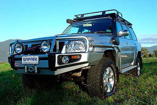 Snorkel Nissan Patrol Gu ZD30DDTI L/h/s Mount Fit For Patrol Gu Y61 - Terrain Tamer SS17HFB