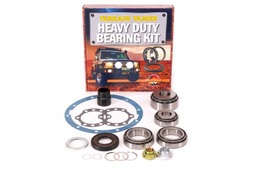 Diff Overhaul Kit Inc. Solid Spacer HP Pinion Brgs & Seal Fit For Landcruiser FJ70, Landcruiser FJ73, Landcruiser FJ75 & Landcruiser FJ80 - Terrain Tamer DK4SHP