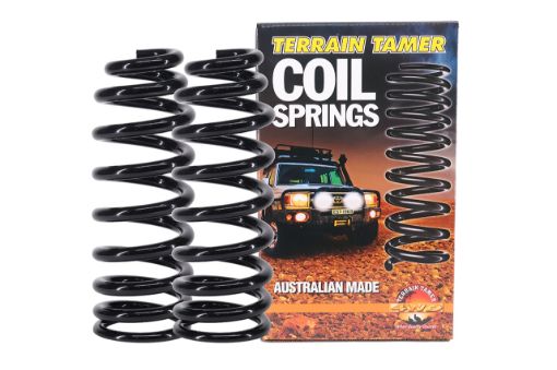 Coils Frt Raised 40-45MM 50-100KG Tapered Wire Fit For Triton Mv & Triton L200 - Terrain Tamer TTCS-2575T