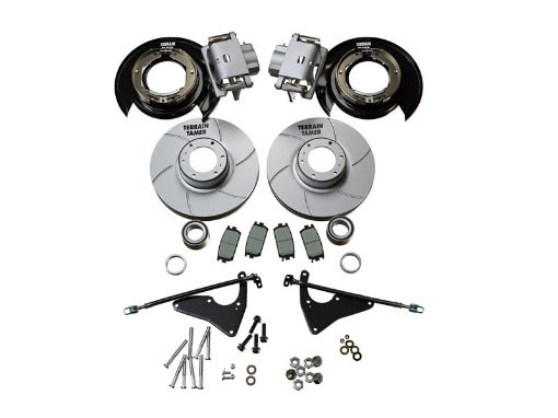 Rear Disc Brake Conversion Kit Tt GUN125 Hilux 5/15- Fit For Hilux GGN125 & Hilux GUN126 - Terrain Tamer TTBCK002