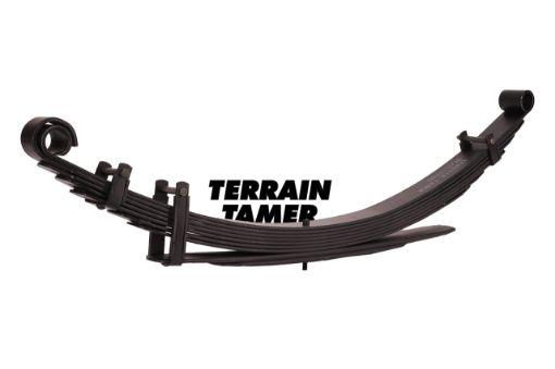 Leaf Spring Rear Raised 50MM to 200KG Comfort Drivers Side Fit For Landcruiser BJ75, Landcruiser FJ75, Landcruiser FZJ75 & Landcruiser HJ75 - Terrain Tamer TLC015CDS