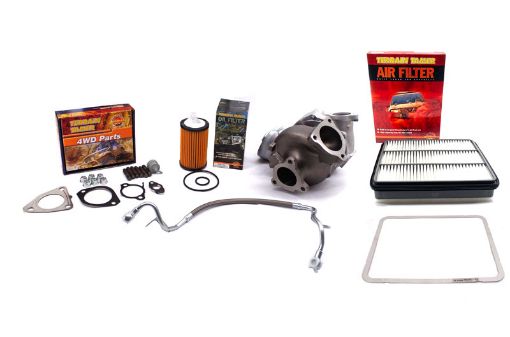 Terrain Tamer Turbo Kit Includes Garrett Turbo Fit For Landcruiser VDJ76, Landcruiser VDJ78 & Landcruiser VDJ79 - Terrain Tamer TTGTK001