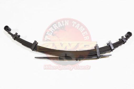 Leaf Spring Rear Raised 50MM to 500KG Heavy Duty Fit For Patrol Gq/gu - Terrain Tamer NIS018EHD