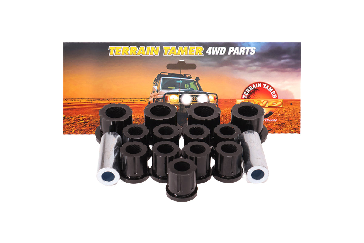 Kit Shackle Bush Pro Bush Synthetic Fit For Jackaroo UBS16, V240, D Max TFS85 & Jackaroo UBS52