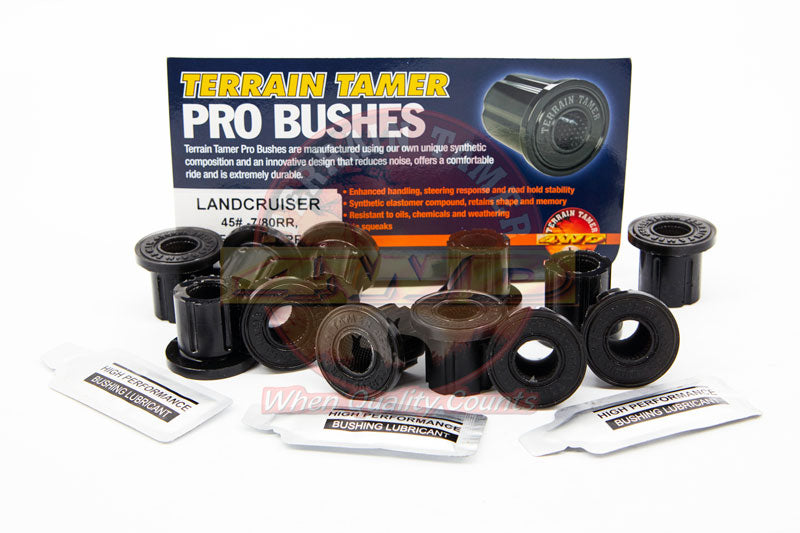 Kit Shackle Bush Pro Bush Synthetic Fit For Landcruiser FJ45, Landcruiser FJ55, Landcruiser HJ45 & Landcruiser BJ43