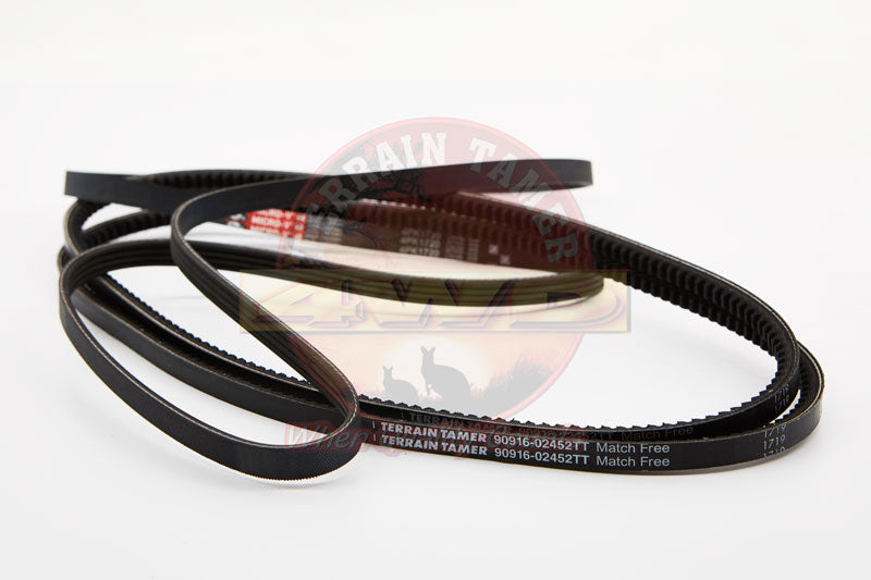 Fan Belt Kit Suit HDJ100 with Viscous Pwr Htr Ac Belt =1720 Fit For Landcruiser HDJ100