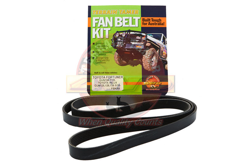 Fan Belt Kit Fit For Hilux GUN125, Hilux GUN126, Hilux GUN136 & Hilux Gr Sport GUN126
