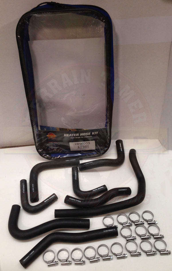 Heater Hose Kit HJ61 10/85-01/90 Suits Manual Trans Fit For Landcruiser HJ61