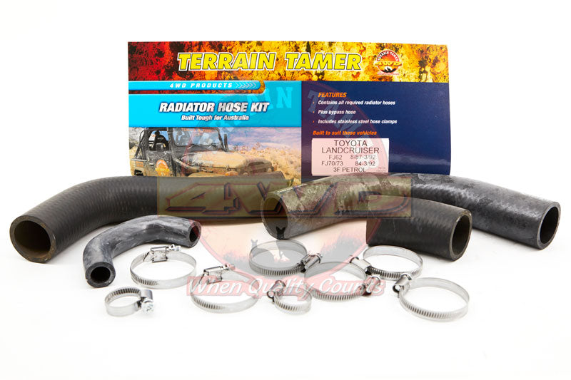 Radiator Hose Kit Fit For Landcruiser FJ62, Landcruiser FJ70, Landcruiser FJ73 & Landcruiser FJ75