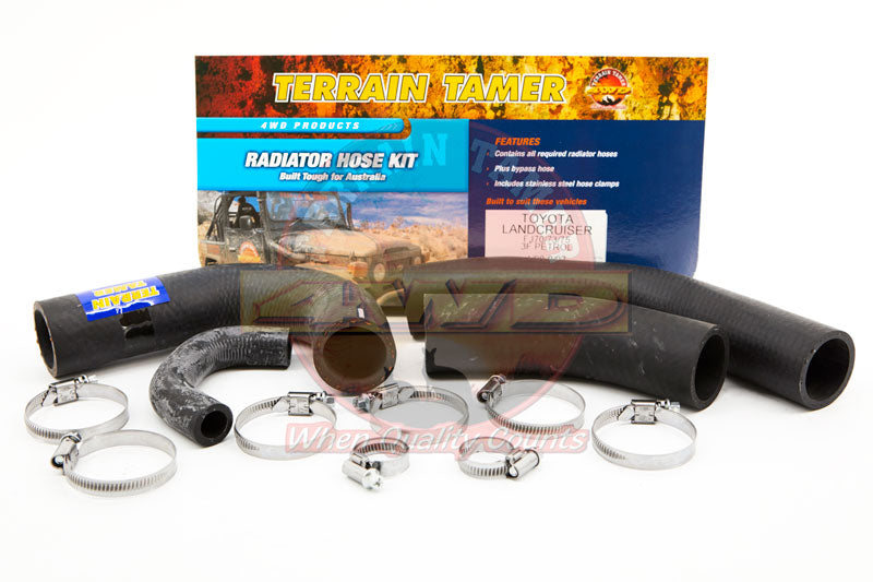 Radiator Hose Kit 3F Fit For Landcruiser FJ70, Landcruiser FJ73 & Landcruiser FJ75 β HK029