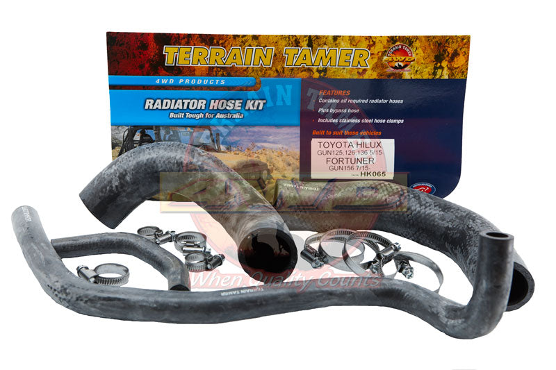 Radiator Hose Kit Fit For Fortuner GUN156, Hilux GUN125, Hilux GUN126 & Hilux GUN136
