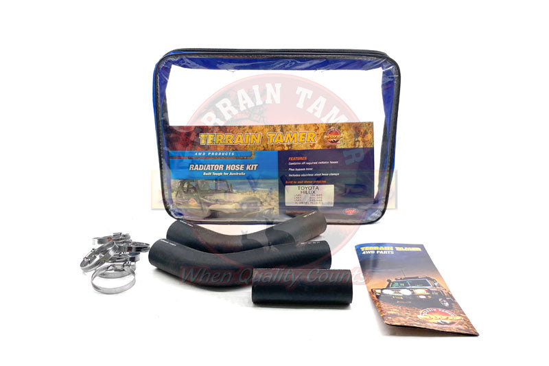 Radiator Hose Kit 2L Engine Suits with Power Steering Fit For Hilux LN60, Hilux LN61 & Hilux LN65
