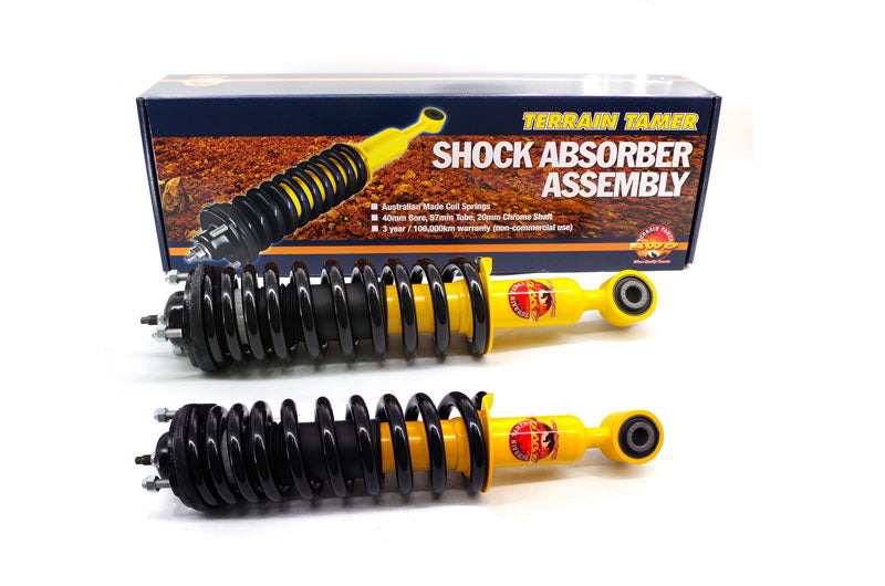Coil Over Shock Assy Pair Raised 40MM Comfort Fit For Ranger PX111 & Everest UA2