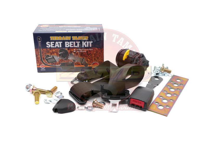 Seat Belt Front Drivers Side Bucket or 60/40 W/o Air Bag Fit For Landcruiser FZJ75, Landcruiser FZJ78, Landcruiser FZJ79 & Landcruiser FZJ80