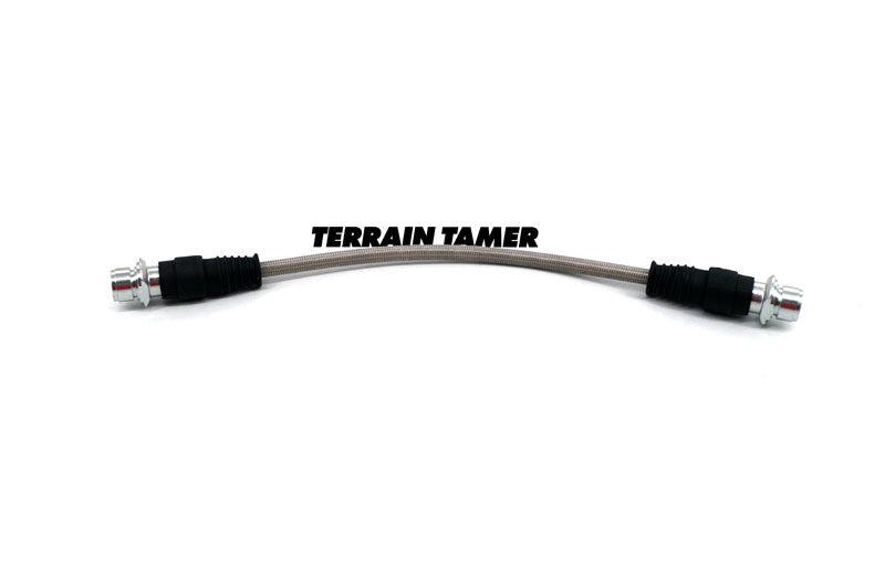 Braided Brake Hose Front Centre No.1 Suits Abs Fit For Landcruiser HZJ71, Landcruiser HZJ76, Landcruiser HZJ78 & Landcruiser HZJ79