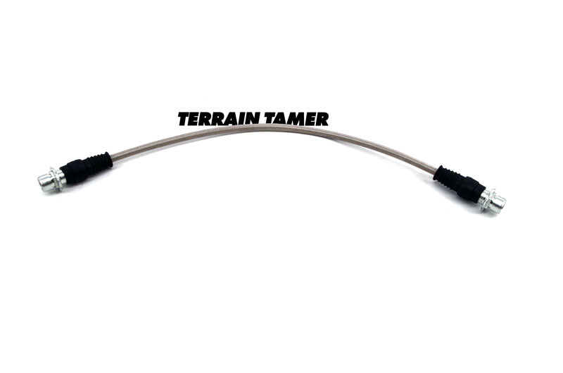 Braided Brake Hose Rear Chassis to Diff Housing Fit For Landcruiser GRJ76, Landcruiser GRJ78, Landcruiser GRJ79 & Landcruiser VDJ76