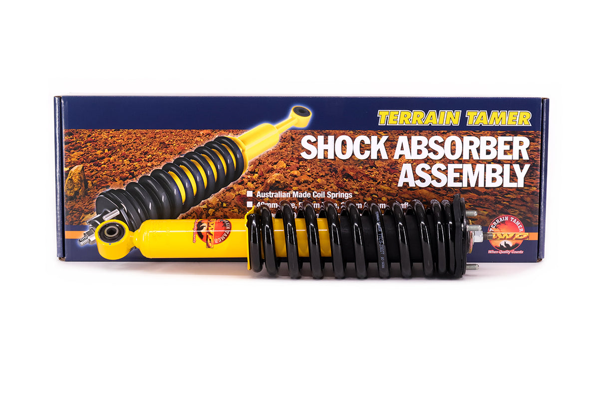 Coil Over Shock Assy Pair Riased 40MM to 50KG Comfort Fit For D Max TFS40, BT50 TFS40 & Mu-x UCS40