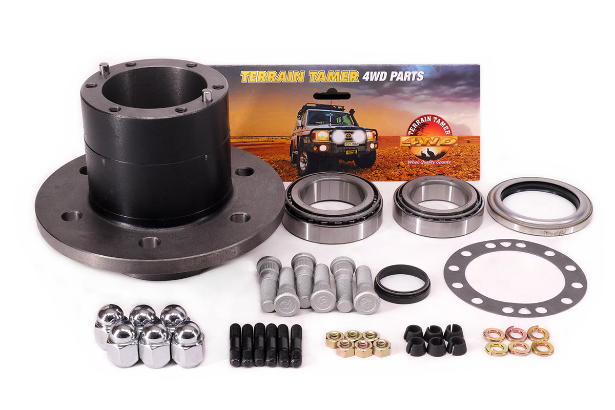 Hub Assy Kit Including Brgs Studs Nuts Washers Seals Rear Fit For Landcruiser BJ40, Landcruiser BJ42, Landcruiser BJ45 & Landcruiser BJ46