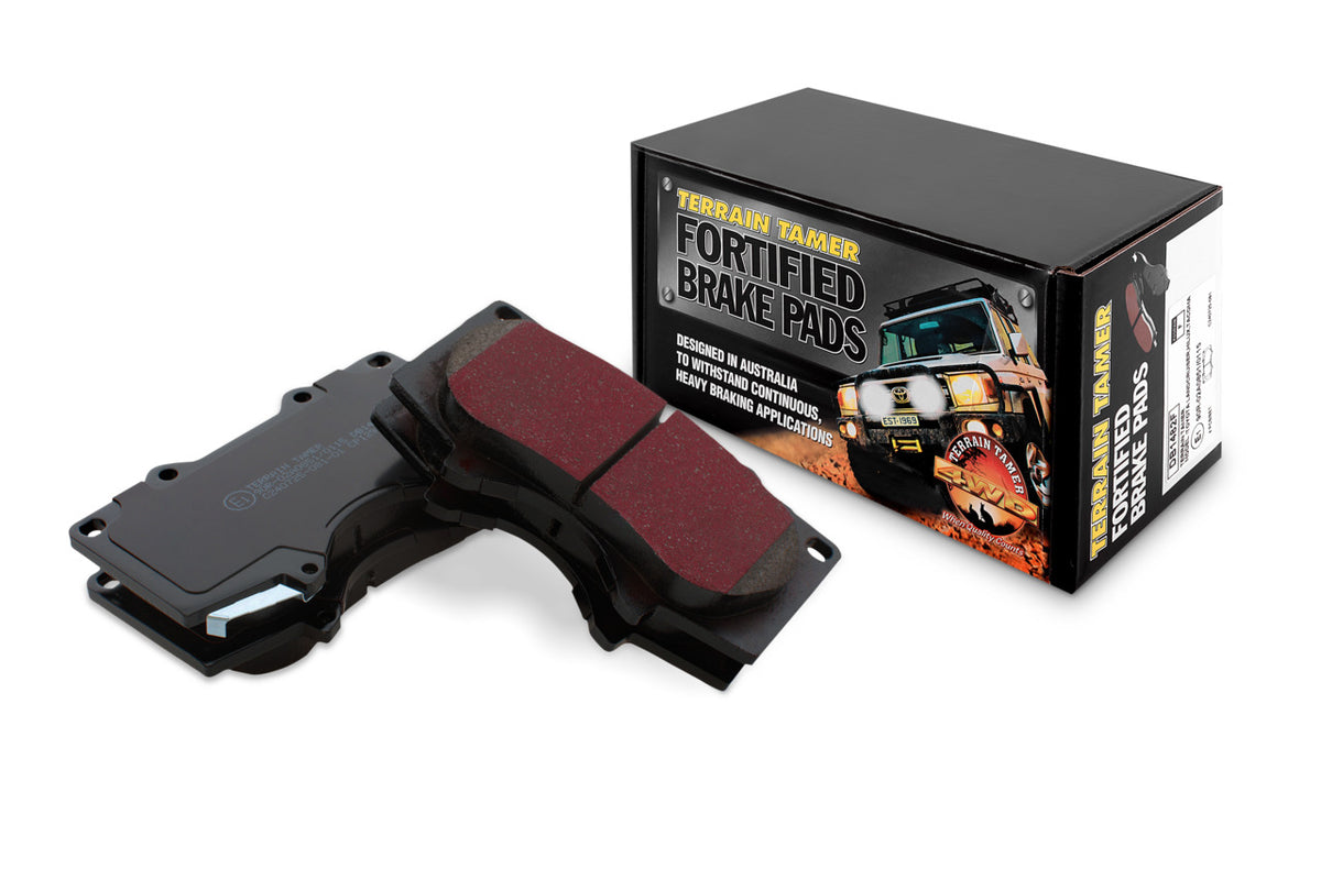 Tt Fortified Brake Pads Front with Vsc 318MM Dia Disc Fit For Fortuner GUN156, Fj Cruiser GSJ15, Hilux GGN25 & Prado GDJ150