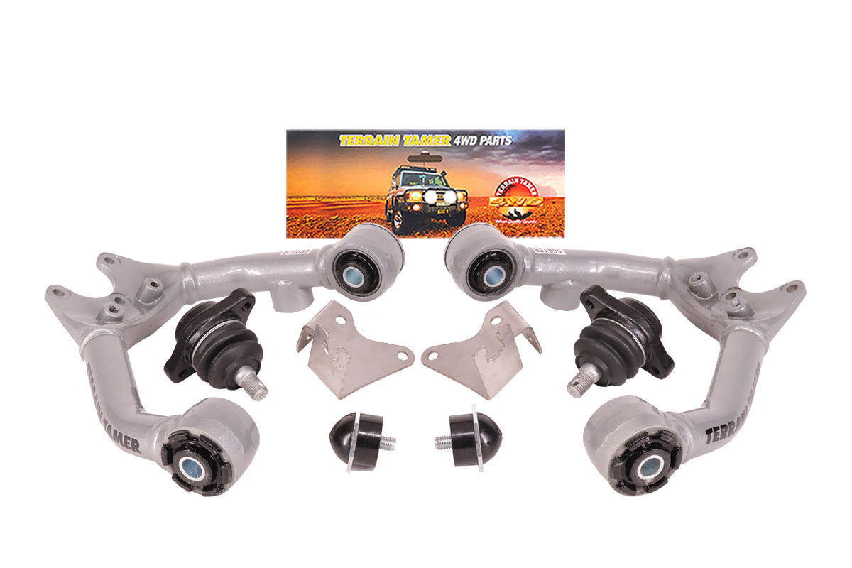 Tt Upper Control Arms (mr Only) L/h&r/h Pair with 2" Raised Fit For Triton Mr