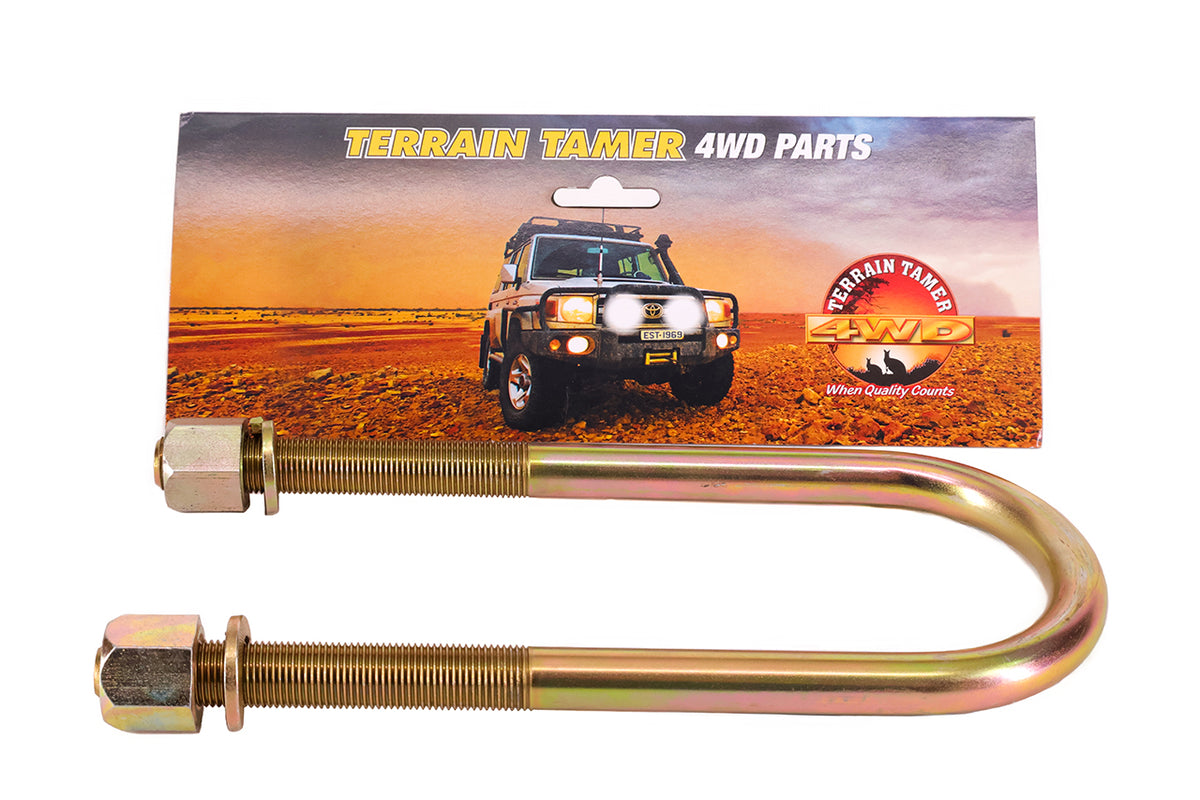 U-bolt Fortified Round Top 230 X 85 X 16 Mm Fit For Landcruiser HDJ79, Landcruiser HZJ76, Landcruiser HZJ78 & Landcruiser HZJ79