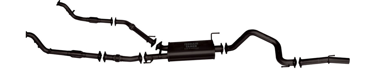 Tt Performance Exhaust Kit 3" Non Dpf Fit For Landcruiser VDJ200