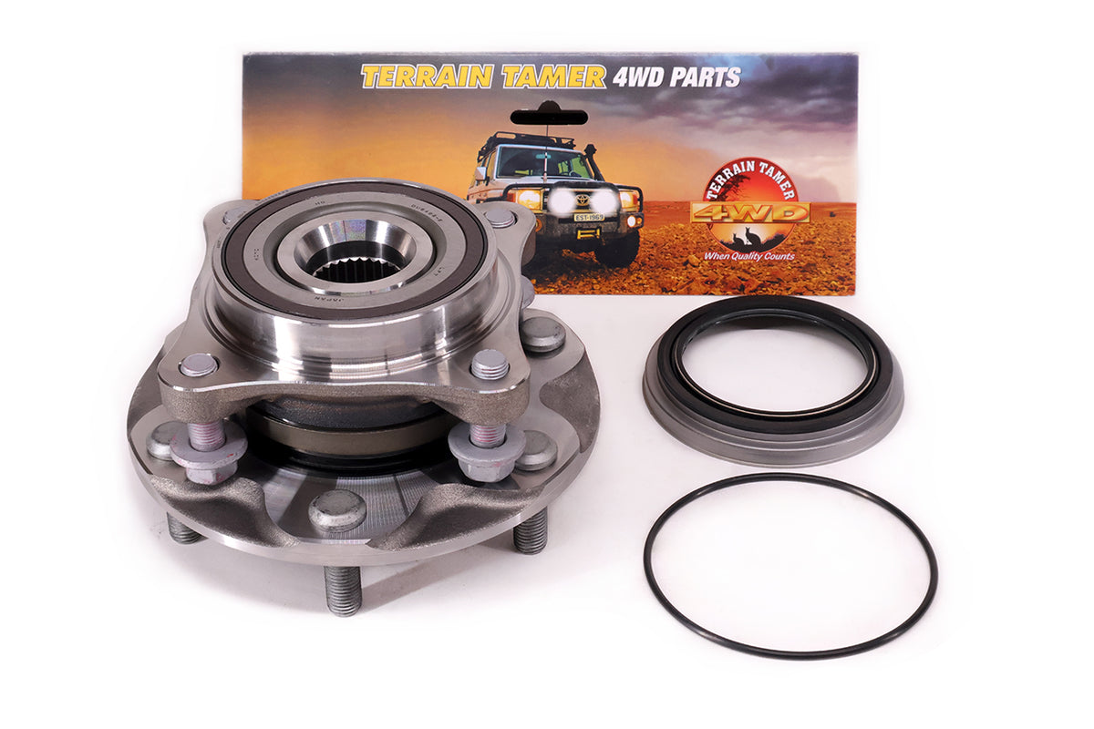 Front Hub & Bearing Assy Contains OEM Components Fit For Hilux Gr Sport GUN126, Hilux Rogue N80, Hilux GGN125 & Hilux GUN125