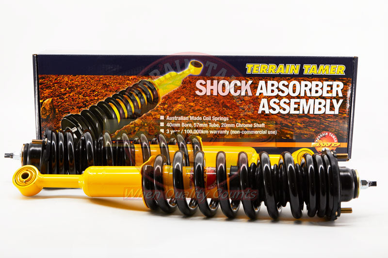 Coil Over Shock Assy Pair Raised 40MM 100KG Plus Fit For Hilux GGN125, Hilux GUN125, Hilux GUN126 & Hilux KUN125