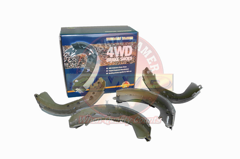 Brake Shoe Kit Suit Drum Brakes Rear Contains 4 Shoes Fit For Landcruiser HJ60, Landcruiser HJ61, Landcruiser HJ75 & Landcruiser HDJ80