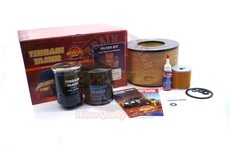 T/t Filter Kit L/c with Primary & Secondary Fuel Filters Fit For Landcruiser HZJ70, Landcruiser HZJ73, Landcruiser HZJ75 & Landcruiser HZJ77