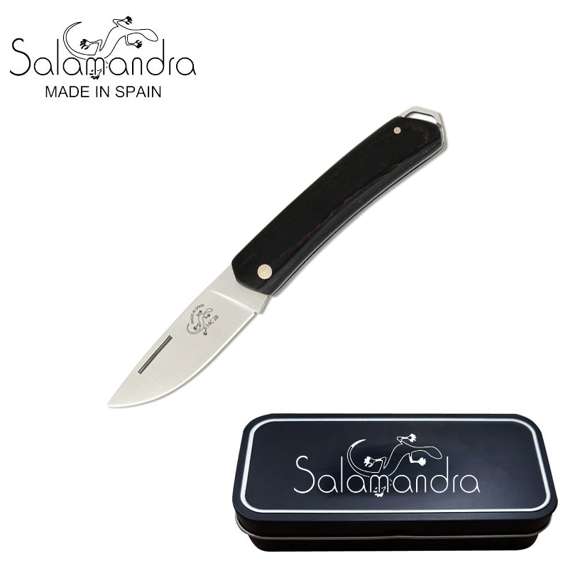 Salamandra Black PMMA Pocket Knife 140mm