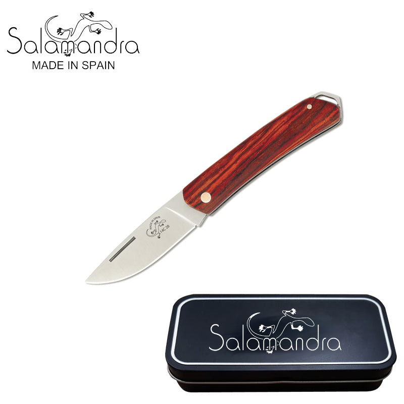 Salamandra Cocobolo Wood Pocket Knife 140mm