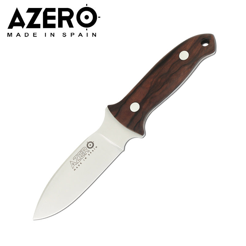 Azero Ebony Wood Hunting Knife 210mm