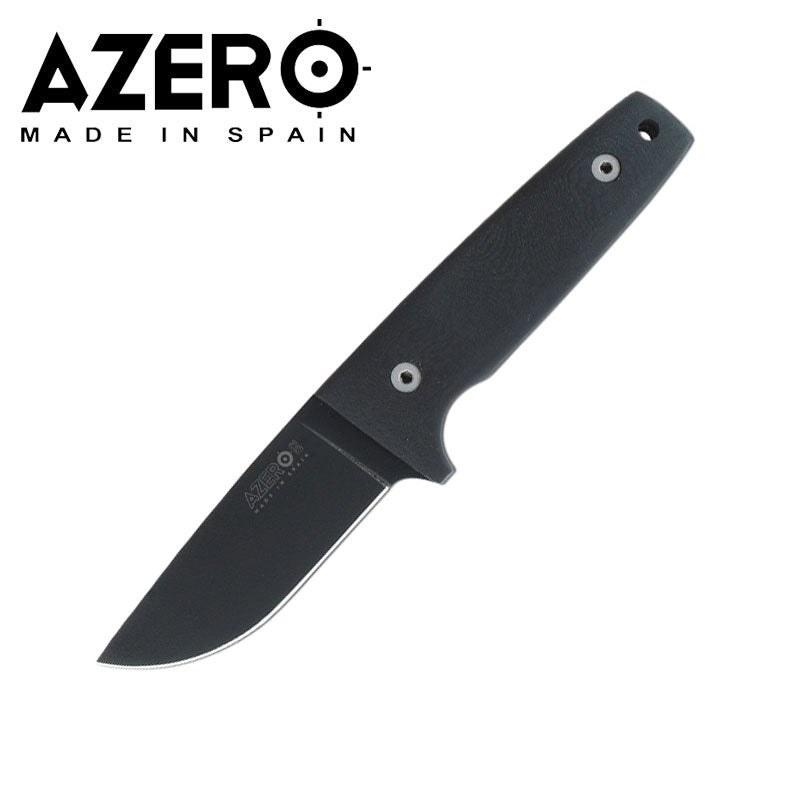Azero Micarta Handle Knife w Molle Sheath - 225mm