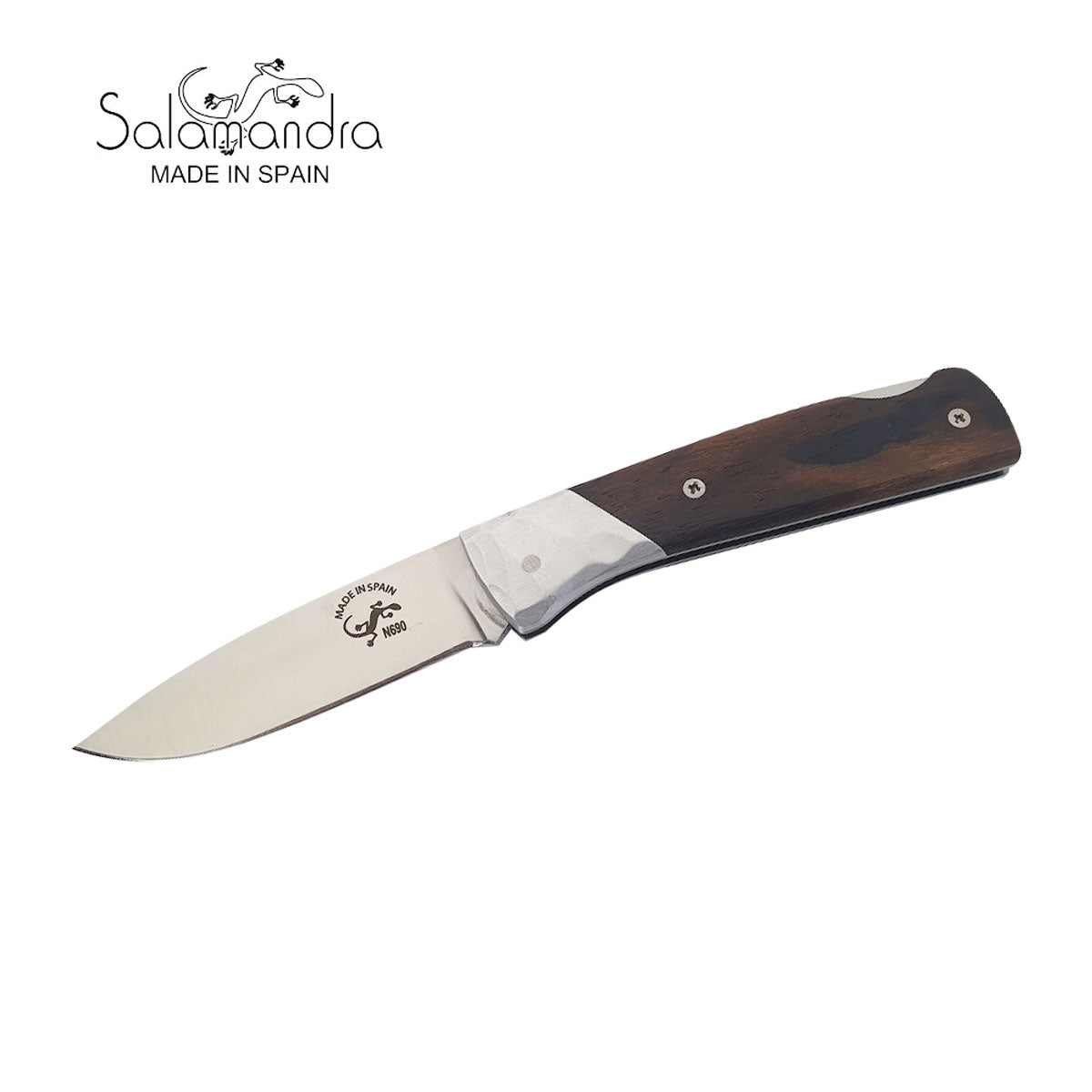 Salamandra Ziricote Wood Pocket Knife - 168mm