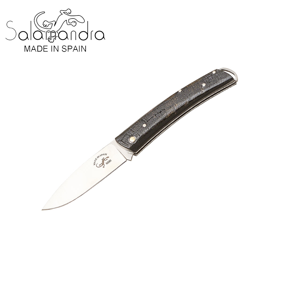 Salamandra Eris Buffalo Horn N690 Pocket Knife