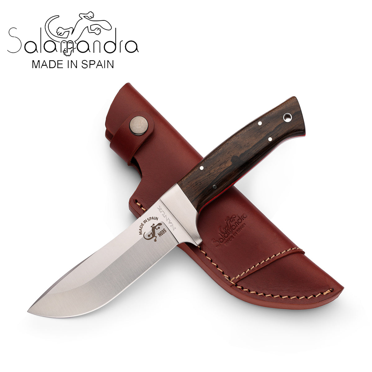 Salamandra Granadillo Wood Hunting Knife 237mm