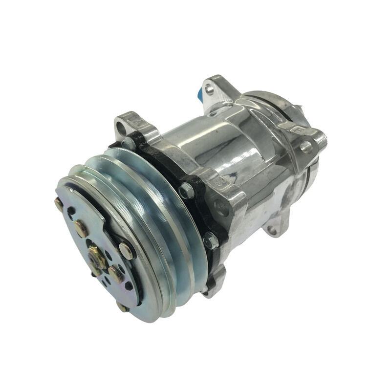 AC Air Conditioning Compressor With Clutch V-Belt Pulley 508 Style For Chevy GM