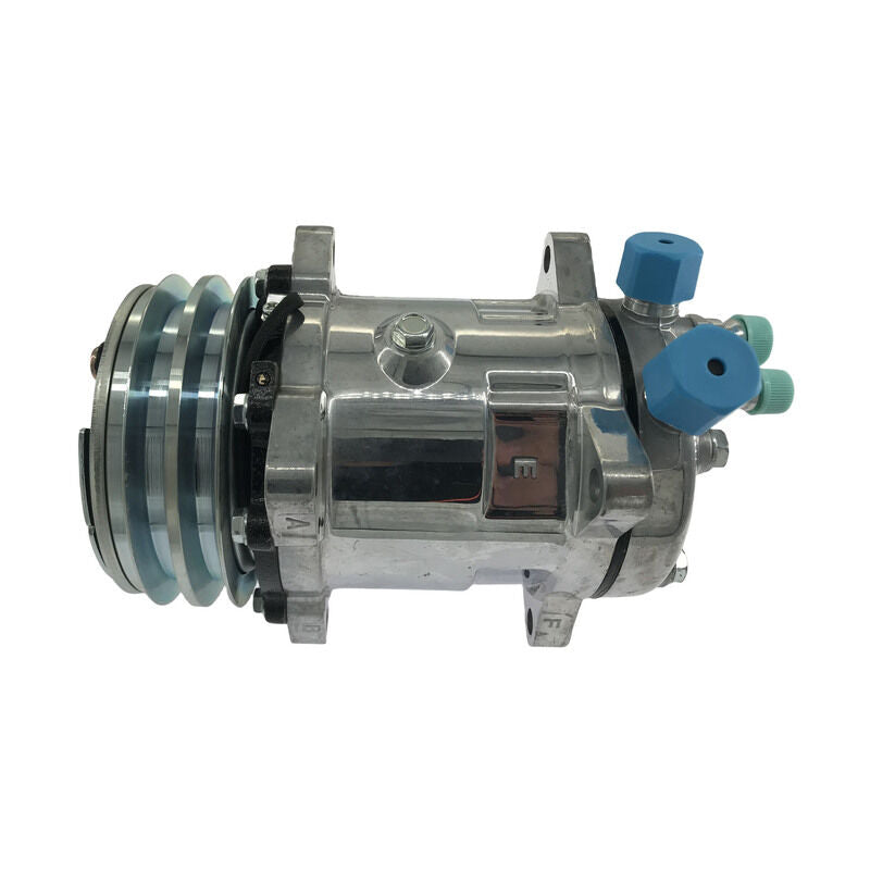 AC Air Conditioning Compressor With Clutch V-Belt Pulley 508 Style For Chevy GM