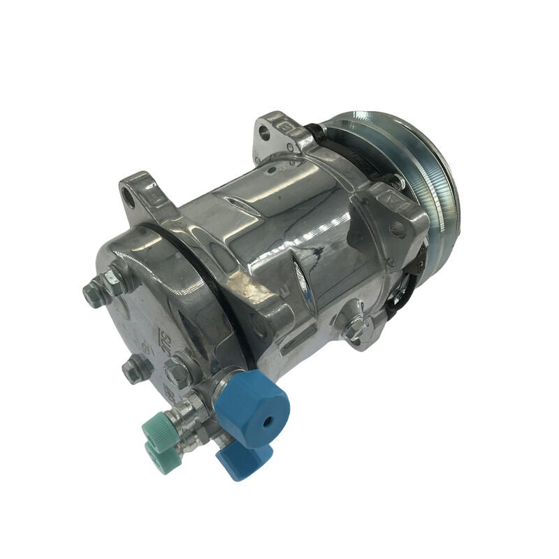 AC Air Conditioning Compressor With Clutch V-Belt Pulley 508 Style For Chevy GM