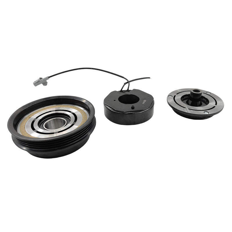A/C Compressor Clutch Set Fit For Toyota Landcruiser HD78R HDJ79R HDJ100R 1HD-FTE 4.2L 6 Cyl 1999-2007