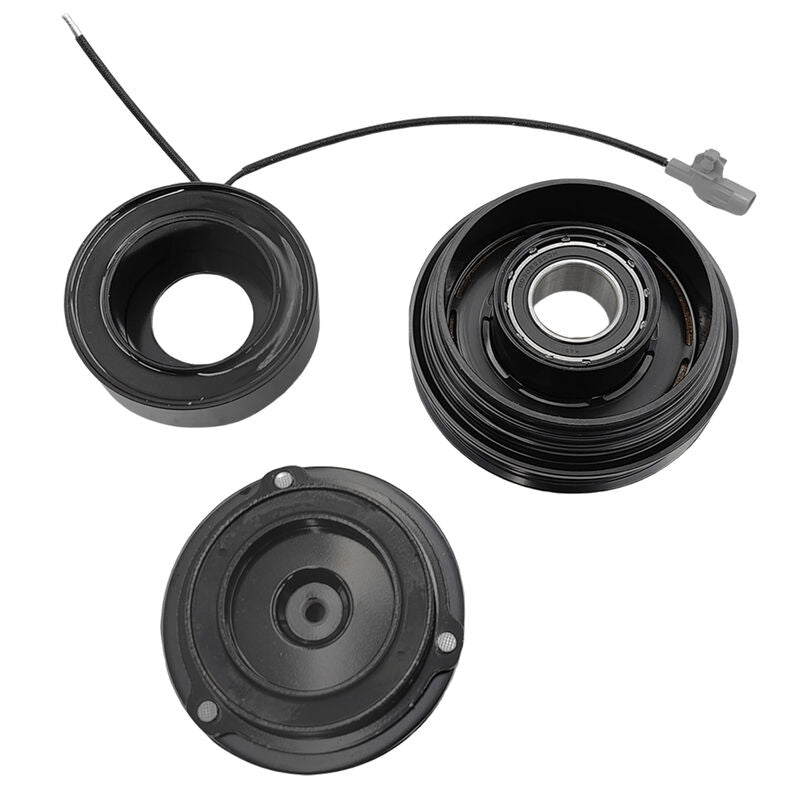 A/C Compressor Clutch Set Fit For Toyota Landcruiser HD78R HDJ79R HDJ100R 1HD-FTE 4.2L 6 Cyl 1999-2007