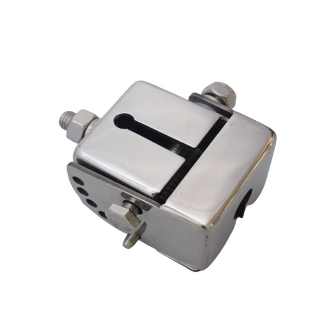 Antenna Mount Bracket Radio Folding Adjustable Fit Bull Bar Nudge Bar Stainless Steel