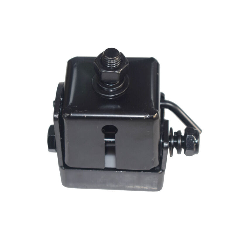 Black Antenna Mount Bracket Radio Folding Adjustable Fit Bull Bar Nudge Bar