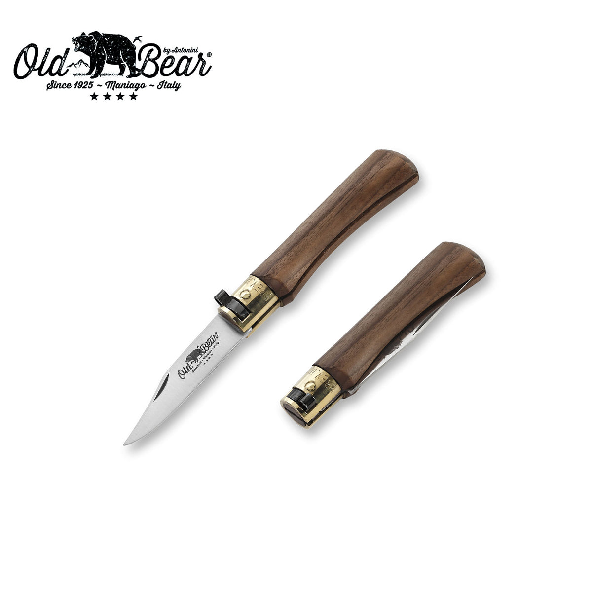 Old Bear Classical Walnut Pocket Knife - XS