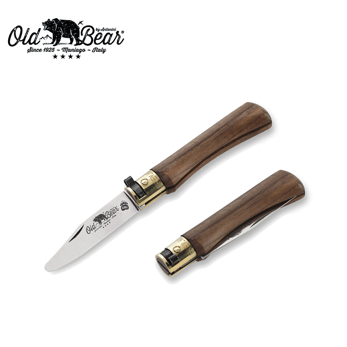 Old Bear Young Pocket Knife Walnut - XS