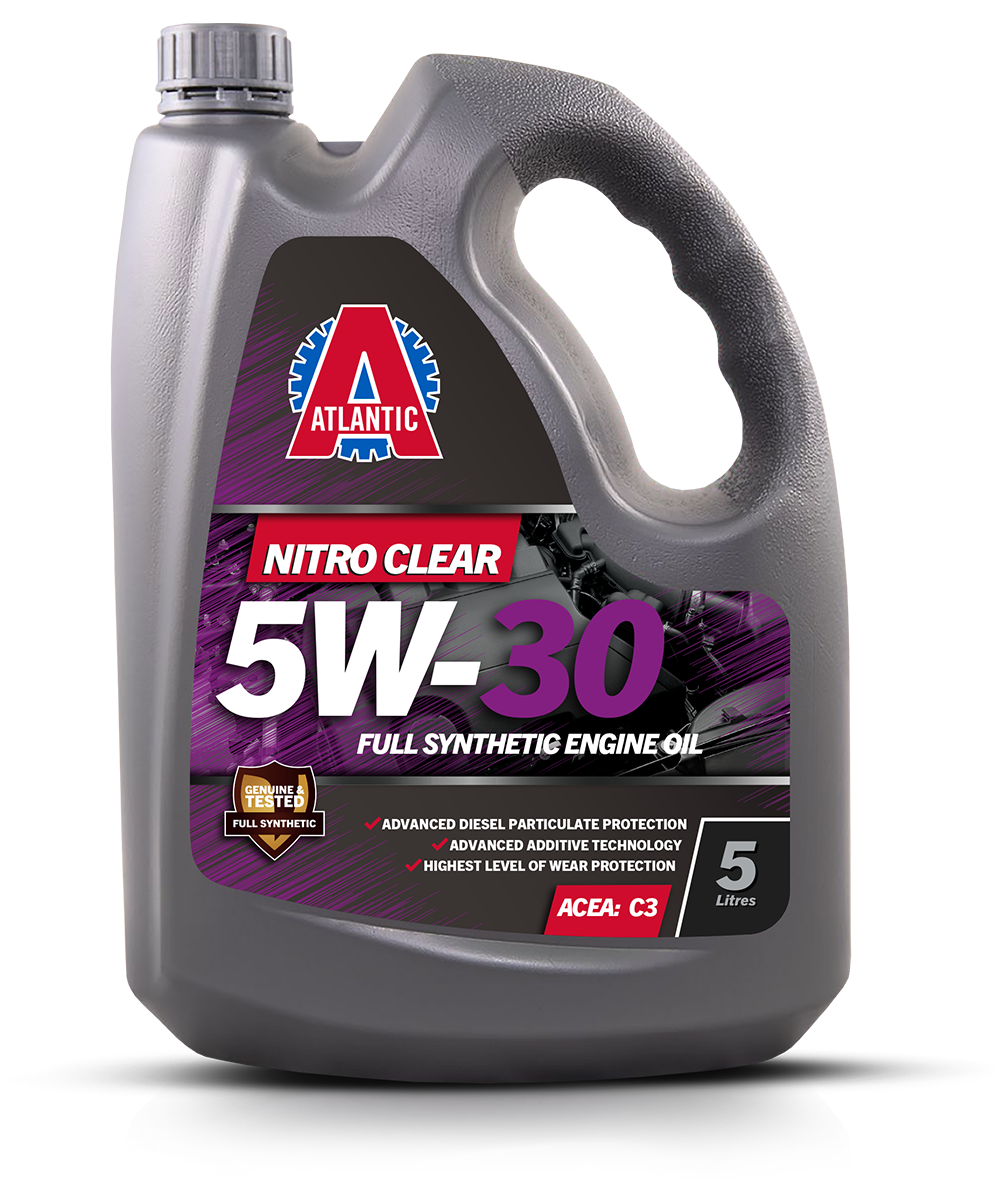 Nitro Clear 5W-30 5 Litre Bottle - Atlantic Oils