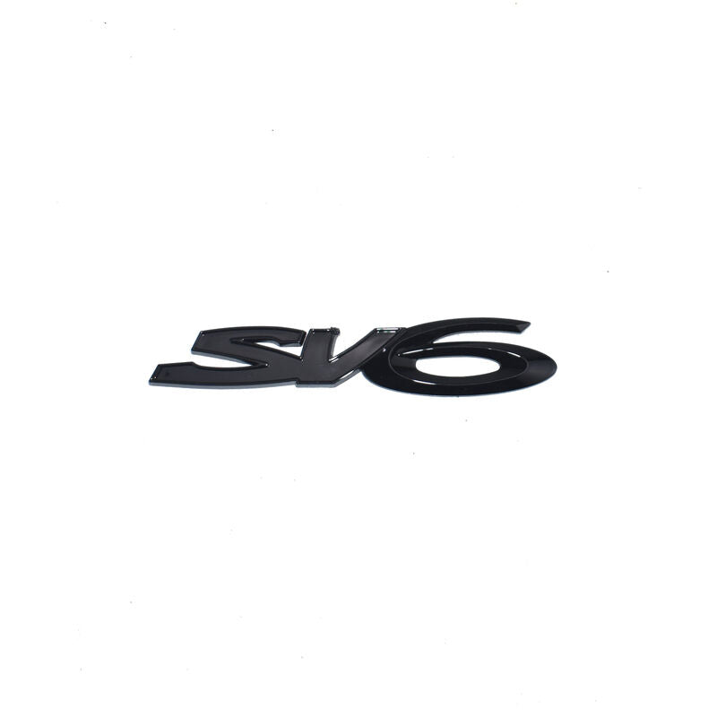 Rear Gloss Black SV6 Badge Fit For Holden Commodore VE VF Ute Sedan Wagon
